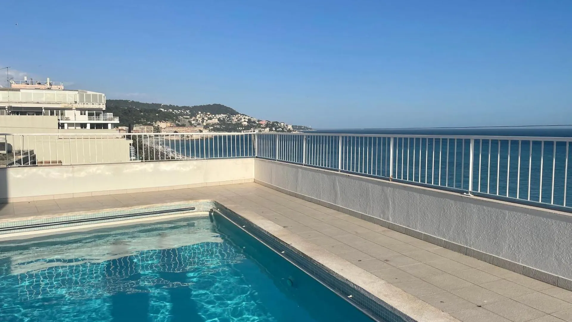 Pensionat Studio With Terrace & Rooftop Pool In Promenade Des Anglais Nice Frankrike